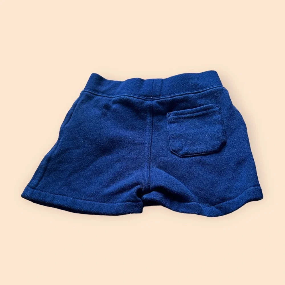 Set Of Two Ralph Lauren Blue Sweat Shorts Size 6 Months